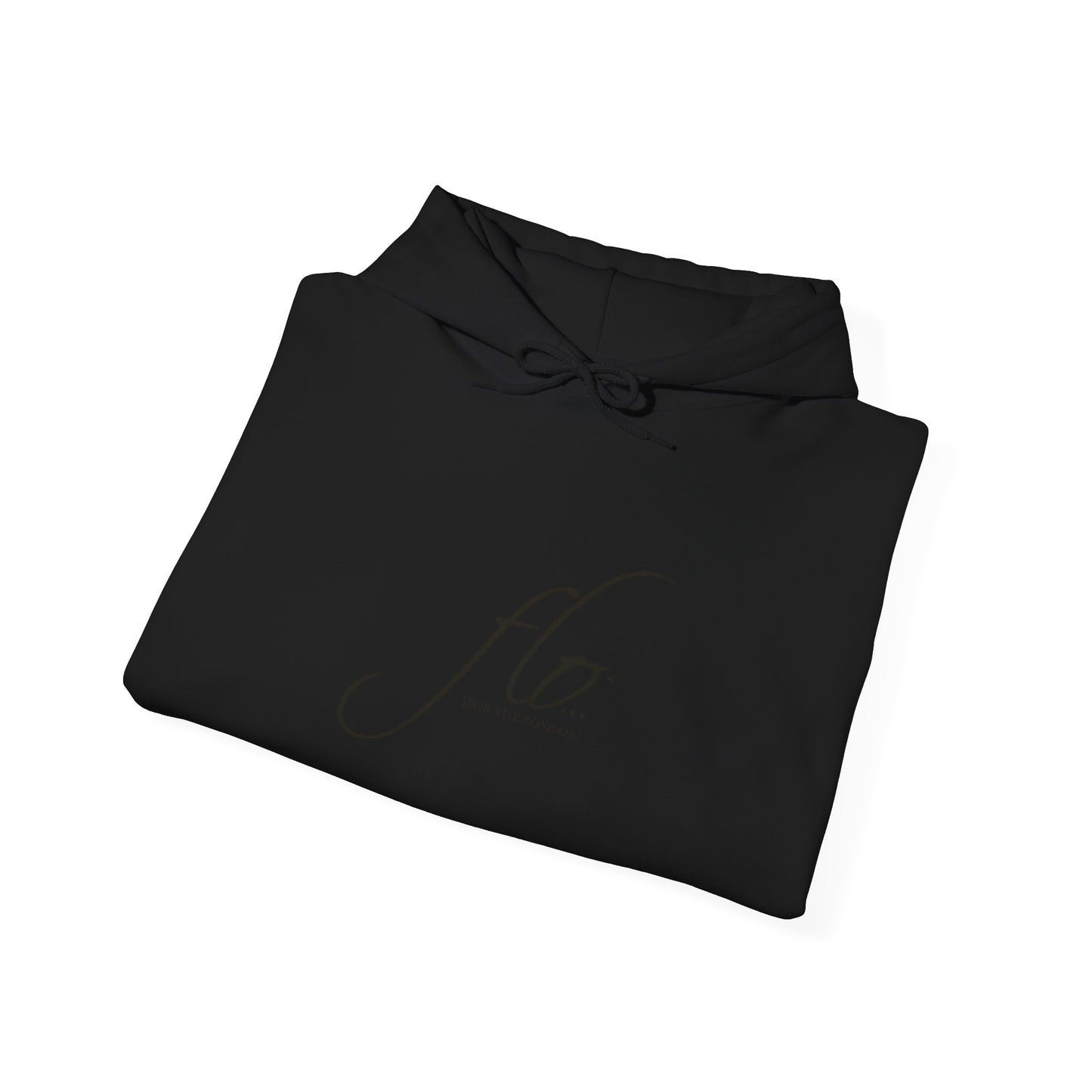 F.L.O. Script Hoodie — Minimalist Script Name Pullover
