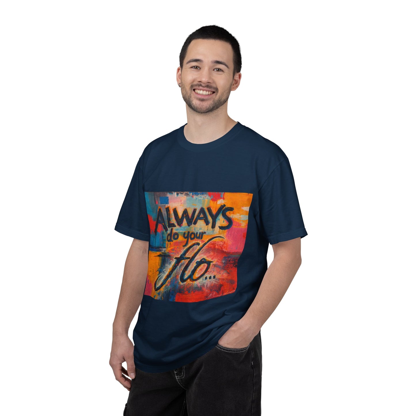 F.L.O. T-Shirt — Colorful Inspirational Graphic Tee
