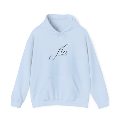 F.L.O. Script Hoodie — Minimalist Script Name Pullover
