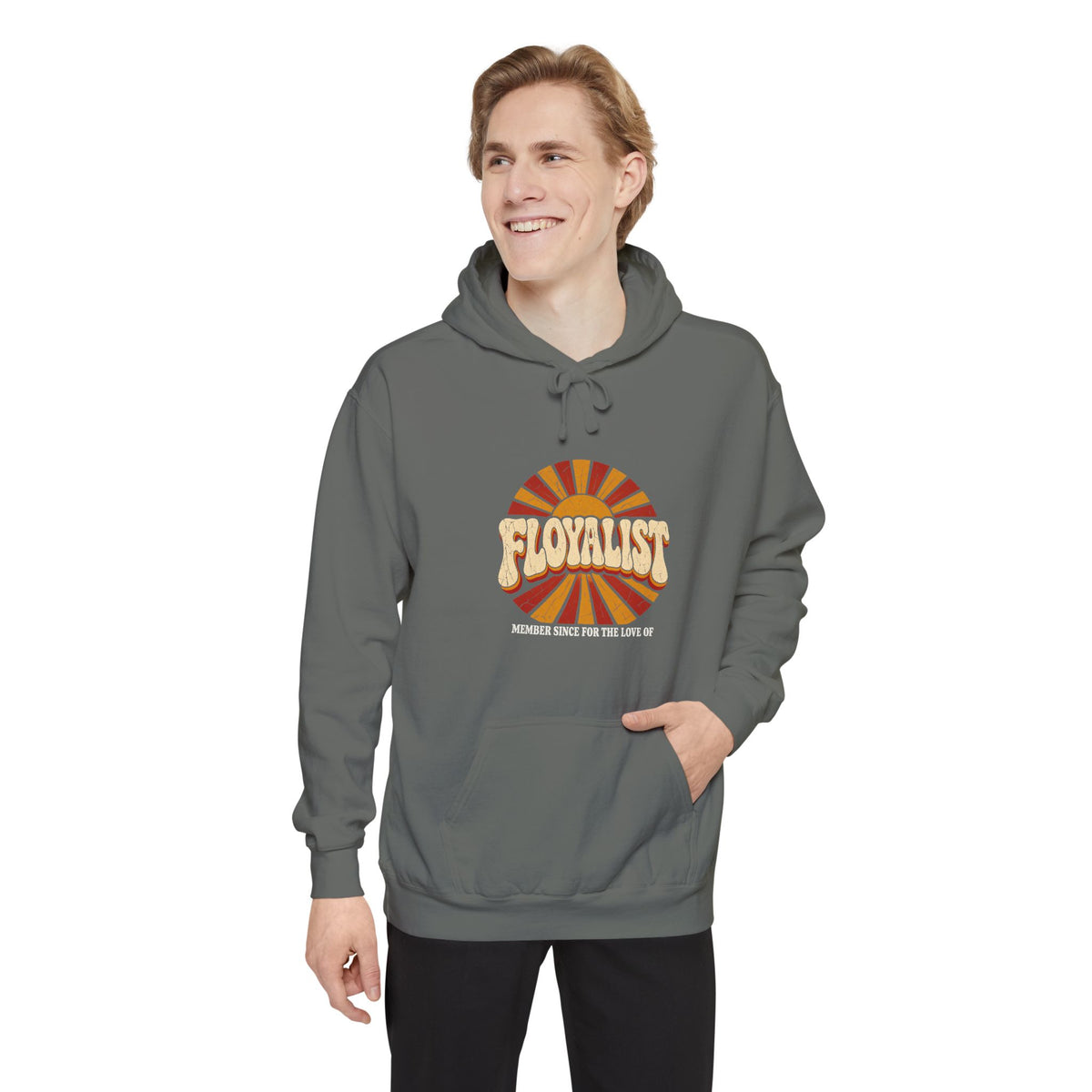 F.L.O. Floyalist Vintage Hoodie — Garment-Dyed