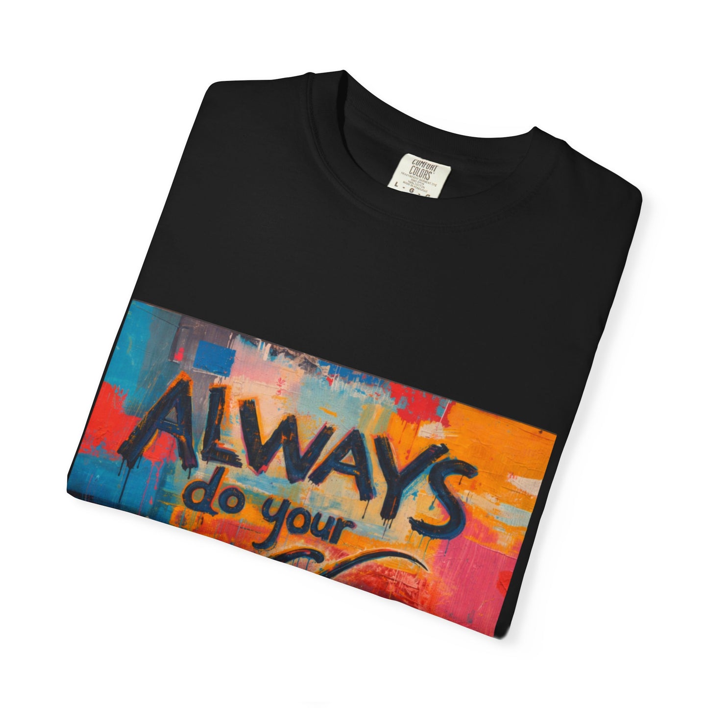 F.L.O. T-Shirt — Colorful Inspirational Graphic Tee