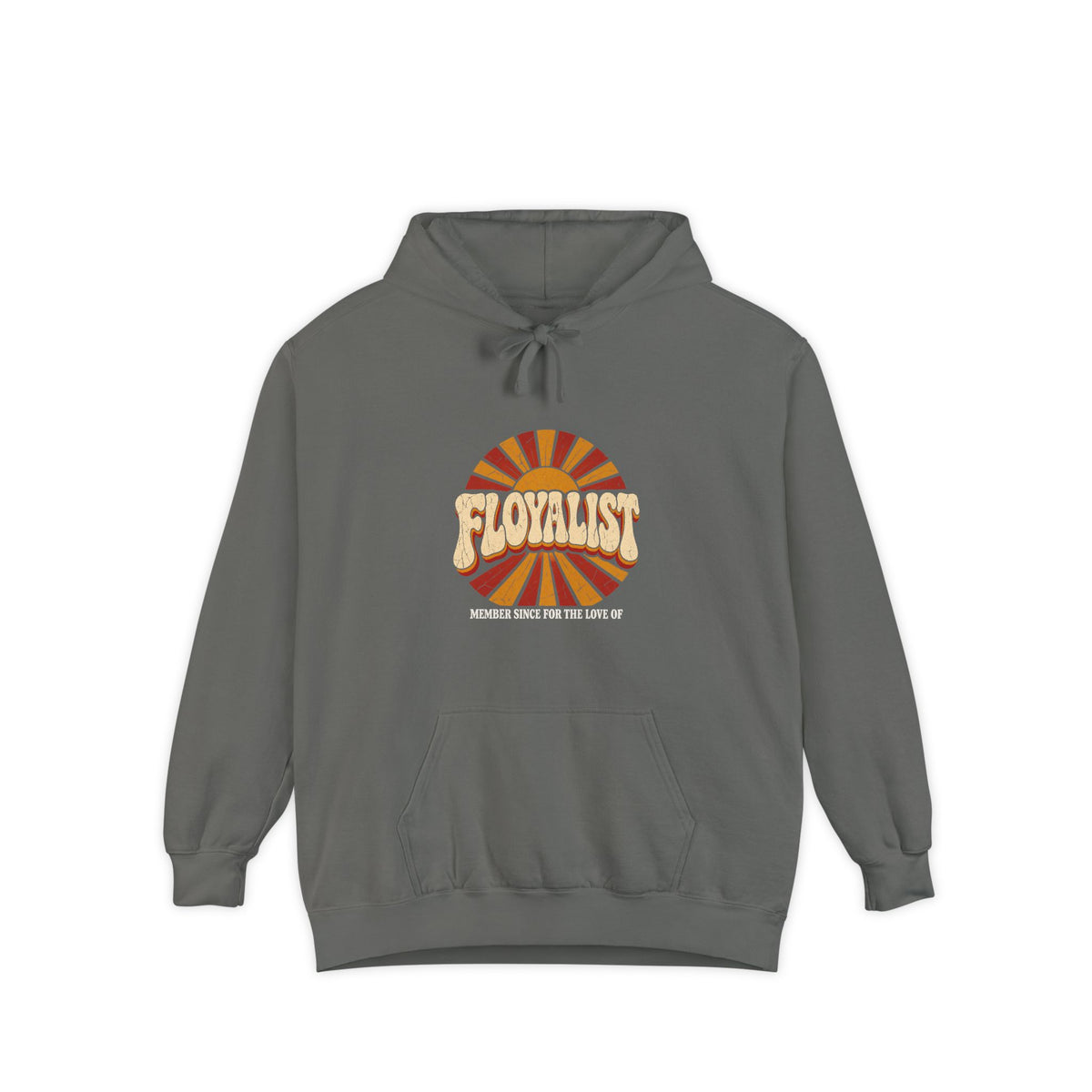 F.L.O. Floyalist Vintage Hoodie — Garment-Dyed