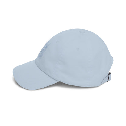 F.L.O. Classic Dad Cap — Floral 'SOS' Embroidered Baseball Hat
