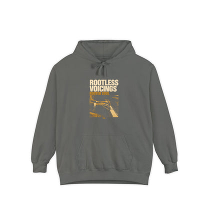 F.L.O. Rootless Voicings, Rooted Soul Vintage Hoodie — Garment-Dyed