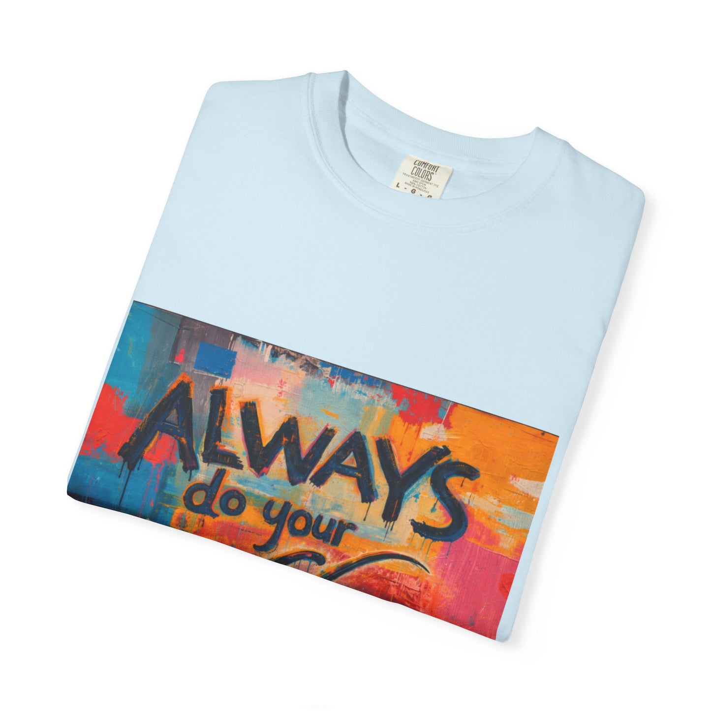 F.L.O. T-Shirt — Colorful Inspirational Graphic Tee