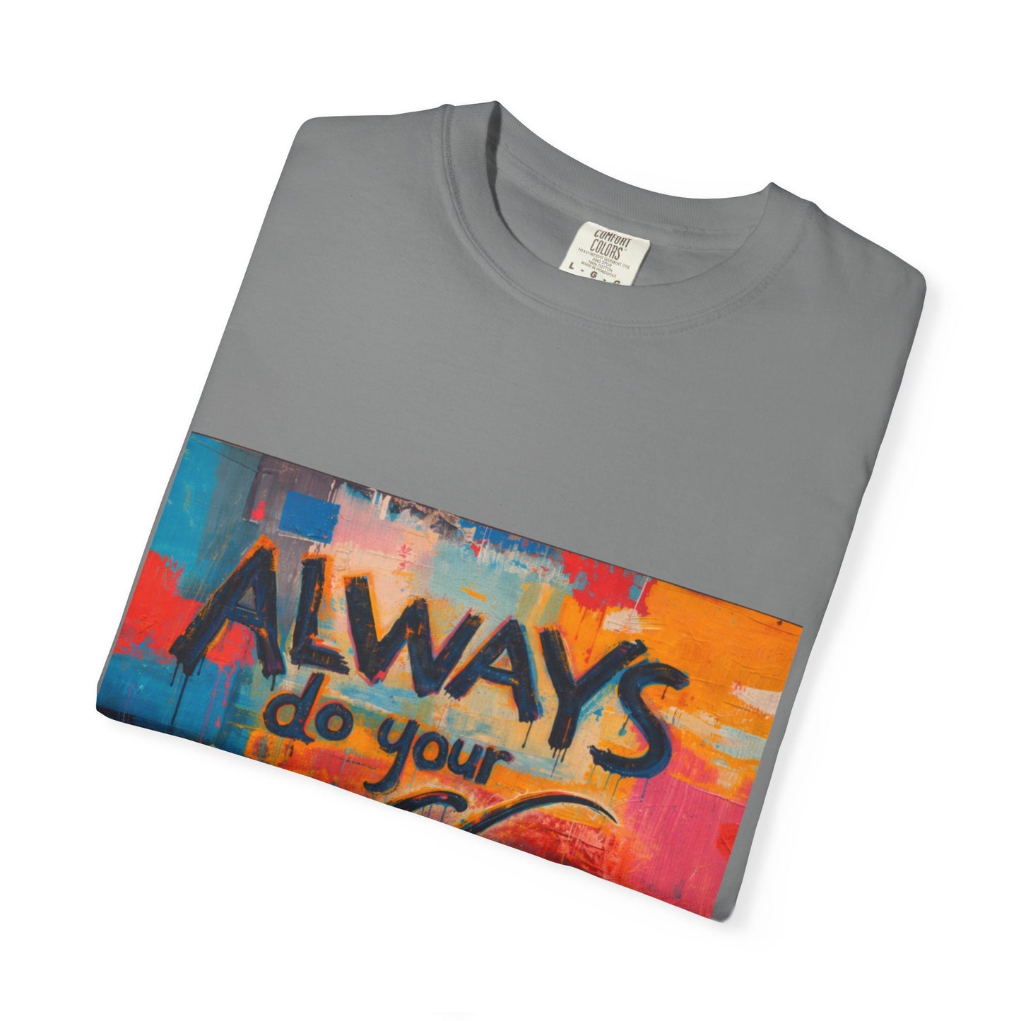 F.L.O. T-Shirt — Colorful Inspirational Graphic Tee