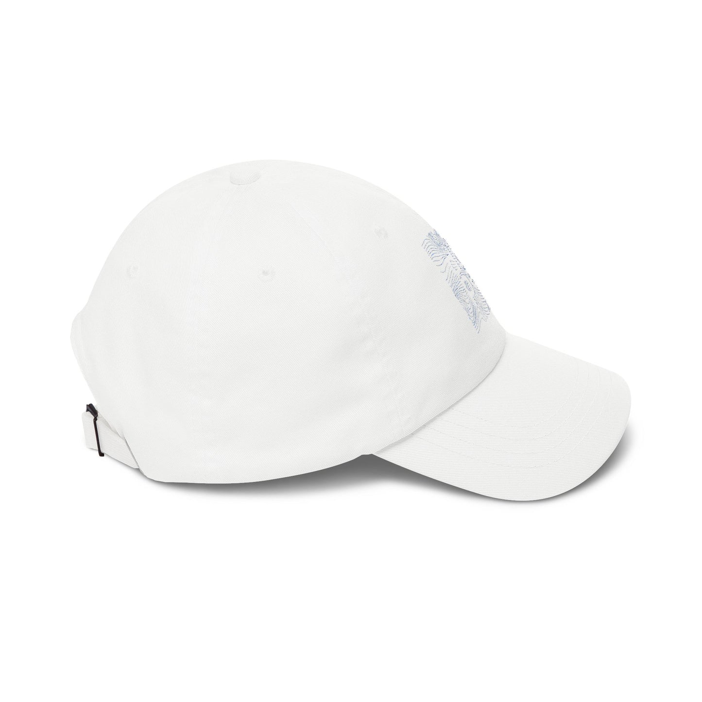 F.L.O. Classic Dad Cap — Floral 'SOS' Embroidered Baseball Hat