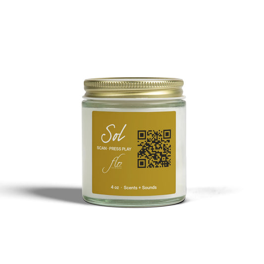 F.L.O. Sol Mini Candle (4 oz) – For the Love Of… Golden Afternoons