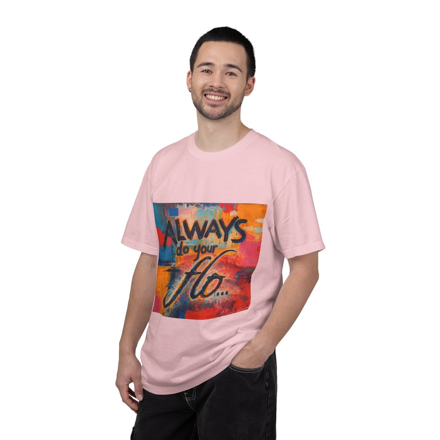 F.L.O. T-Shirt — Colorful Inspirational Graphic Tee