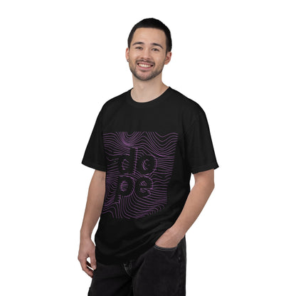 F.L.O. T-Shirt — Subtle Topographic "Hope" Line Art Graphic Tee