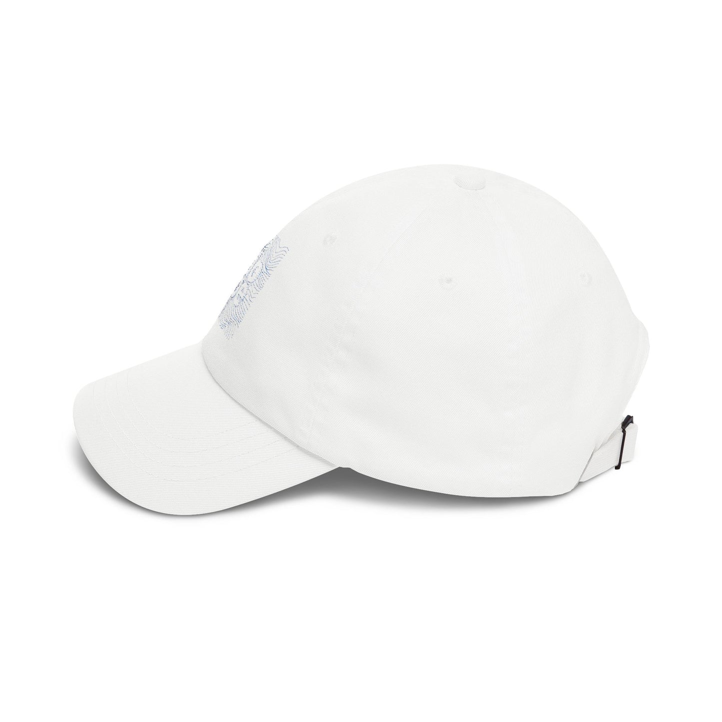 F.L.O. Classic Dad Cap — Floral 'SOS' Embroidered Baseball Hat