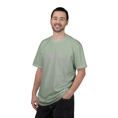 F.L.O. T-Shirt — Subtle Topographic "Hope" Line Art Graphic Tee