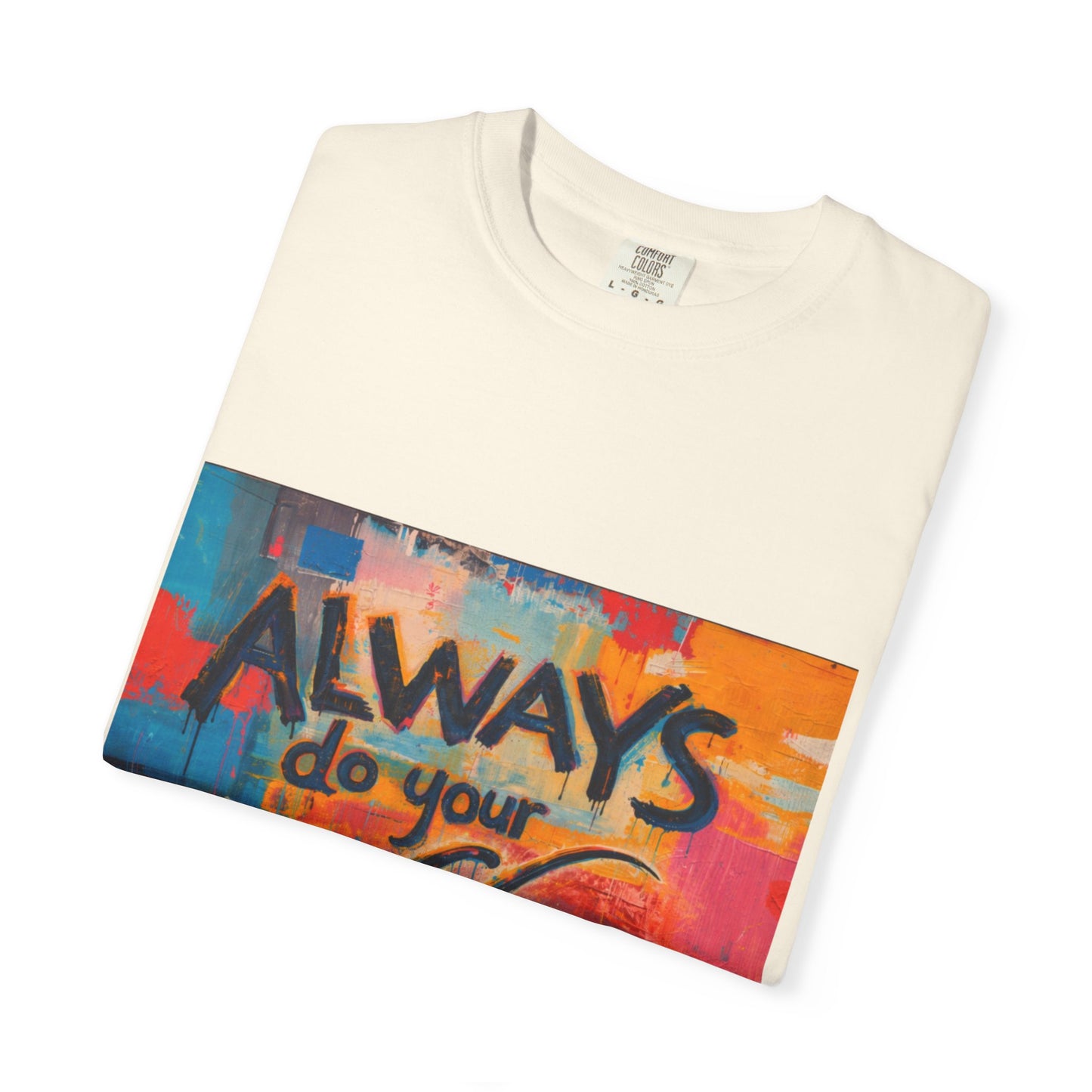 F.L.O. T-Shirt — Colorful Inspirational Graphic Tee