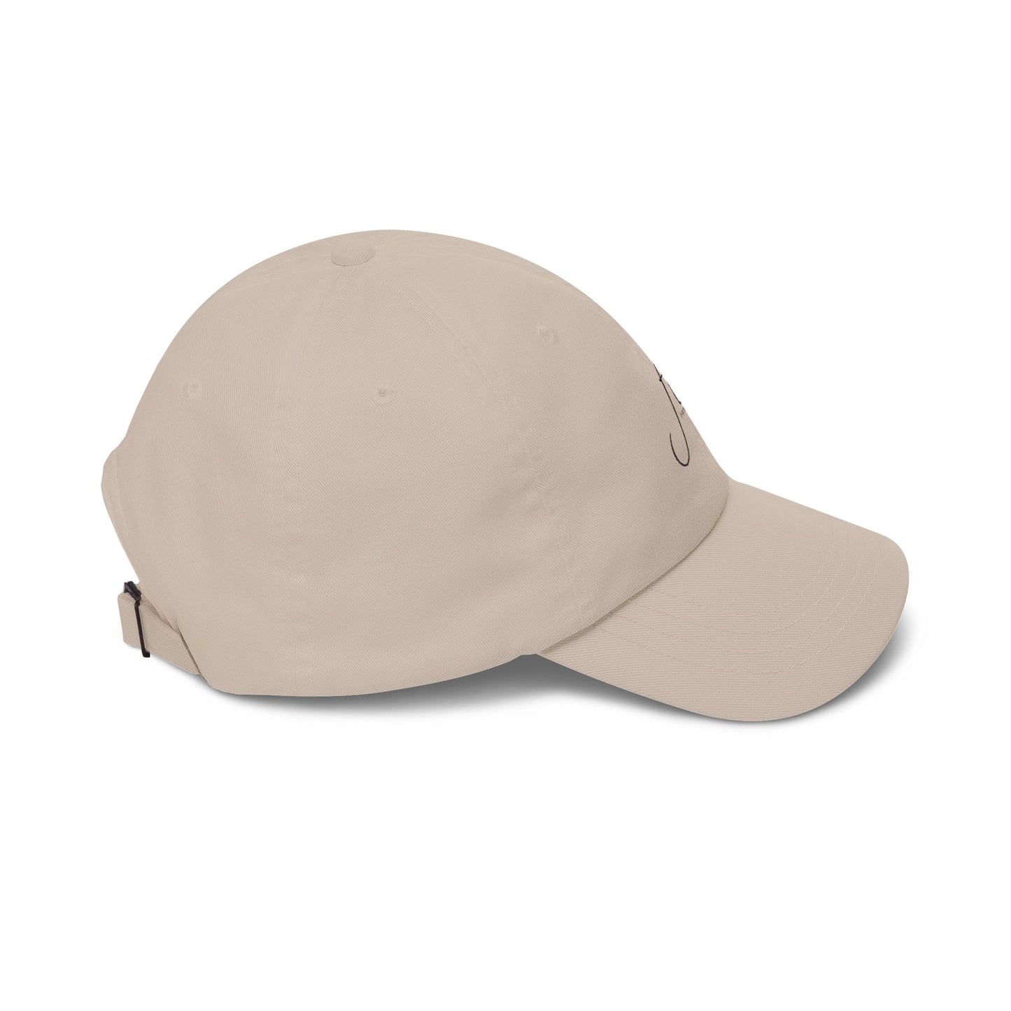 F.L.O. Dad Cap – Minimal Script Embroidered Baseball Hat