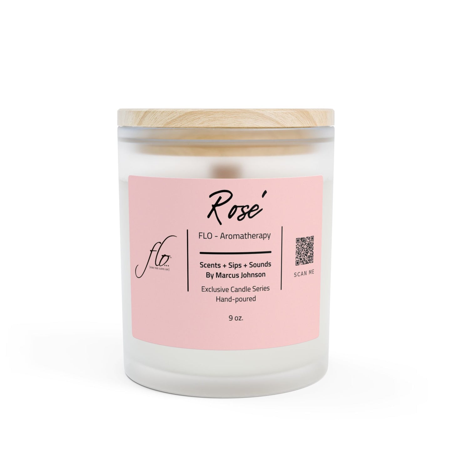 F.L.O. Rosé Candle – For the Love Of… Light Evenings