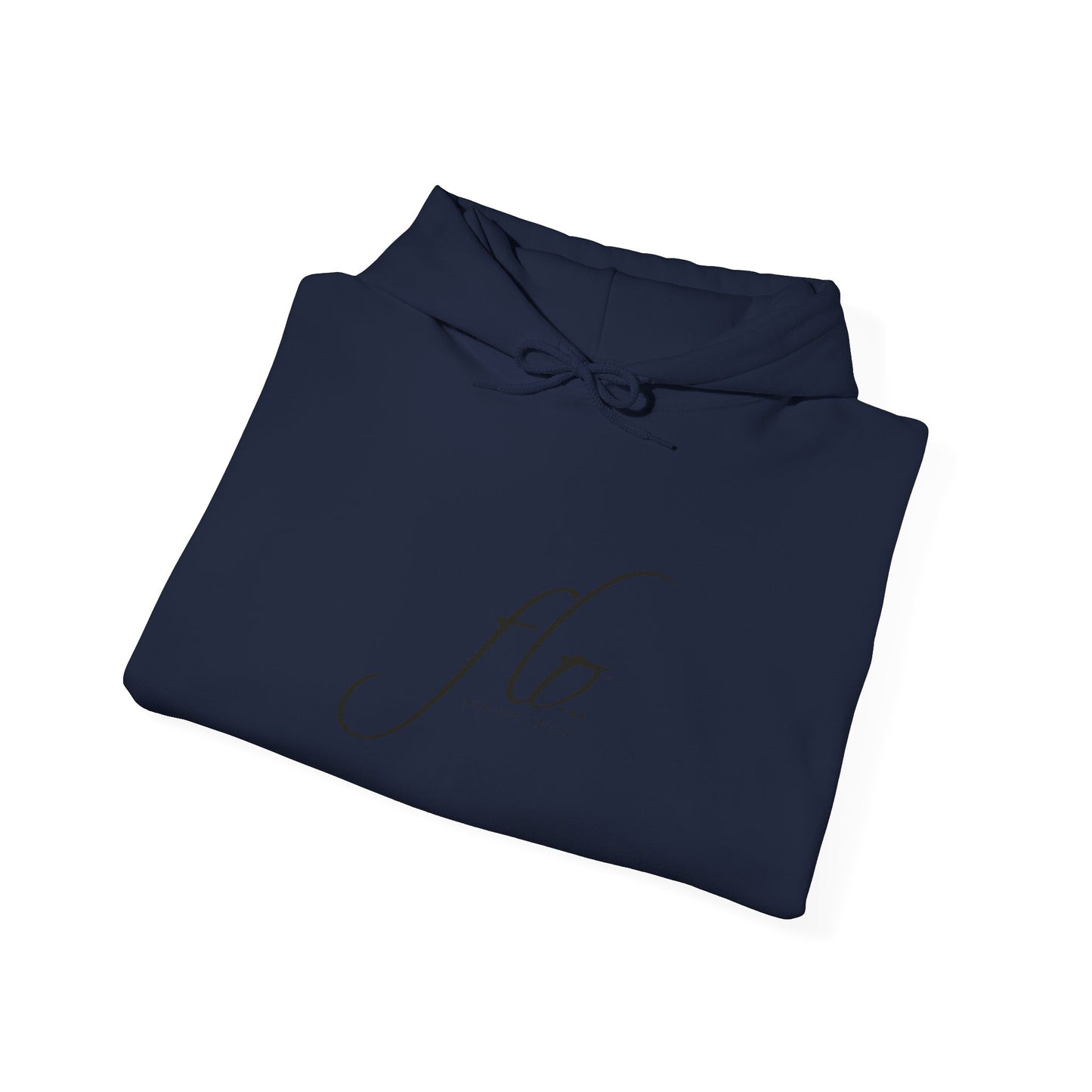 F.L.O. Script Hoodie — Minimalist Script Name Pullover