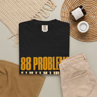 F.L.O. 88 Problems But a Key Ain't One Vintage Tee — Garment-Dyed