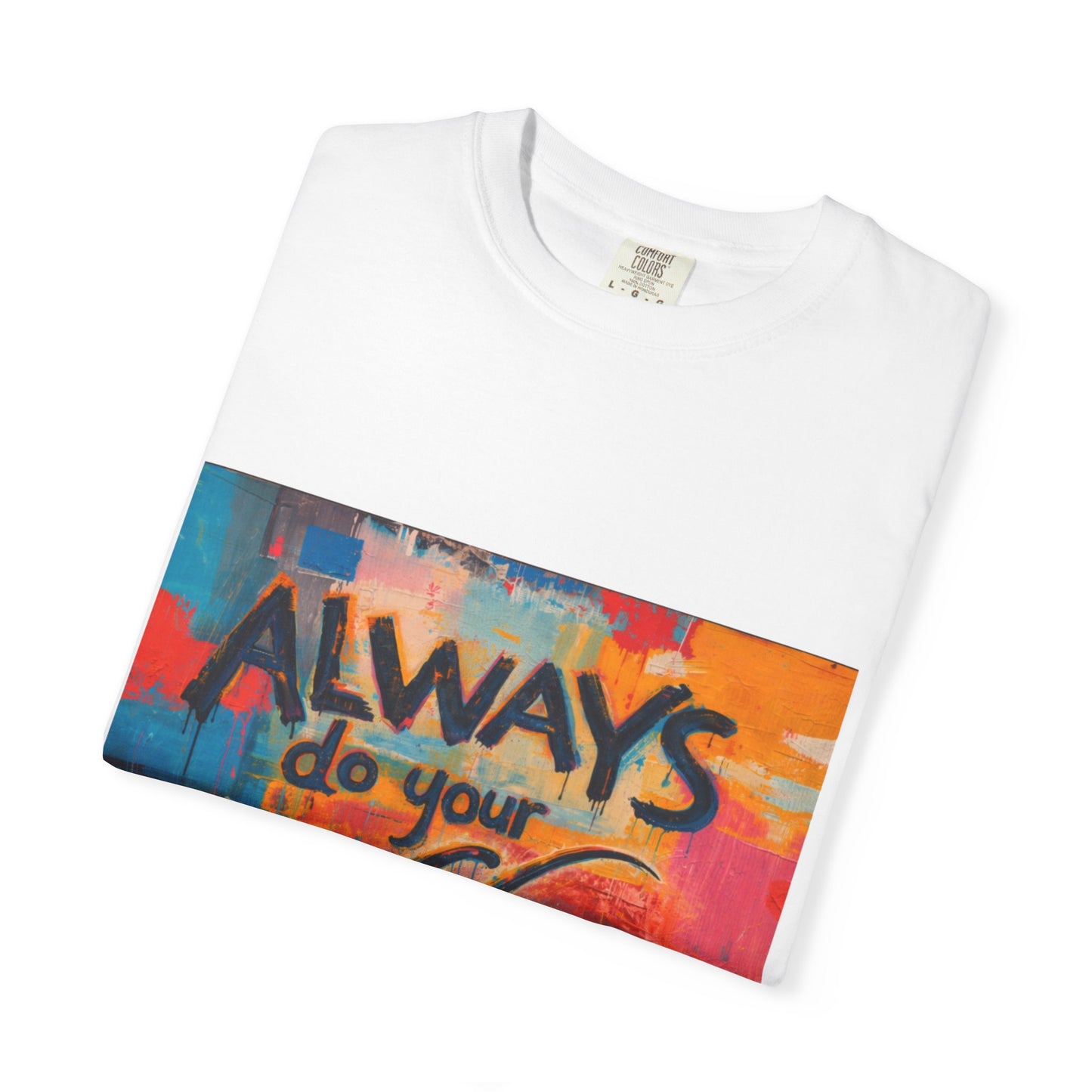 F.L.O. T-Shirt — Colorful Inspirational Graphic Tee