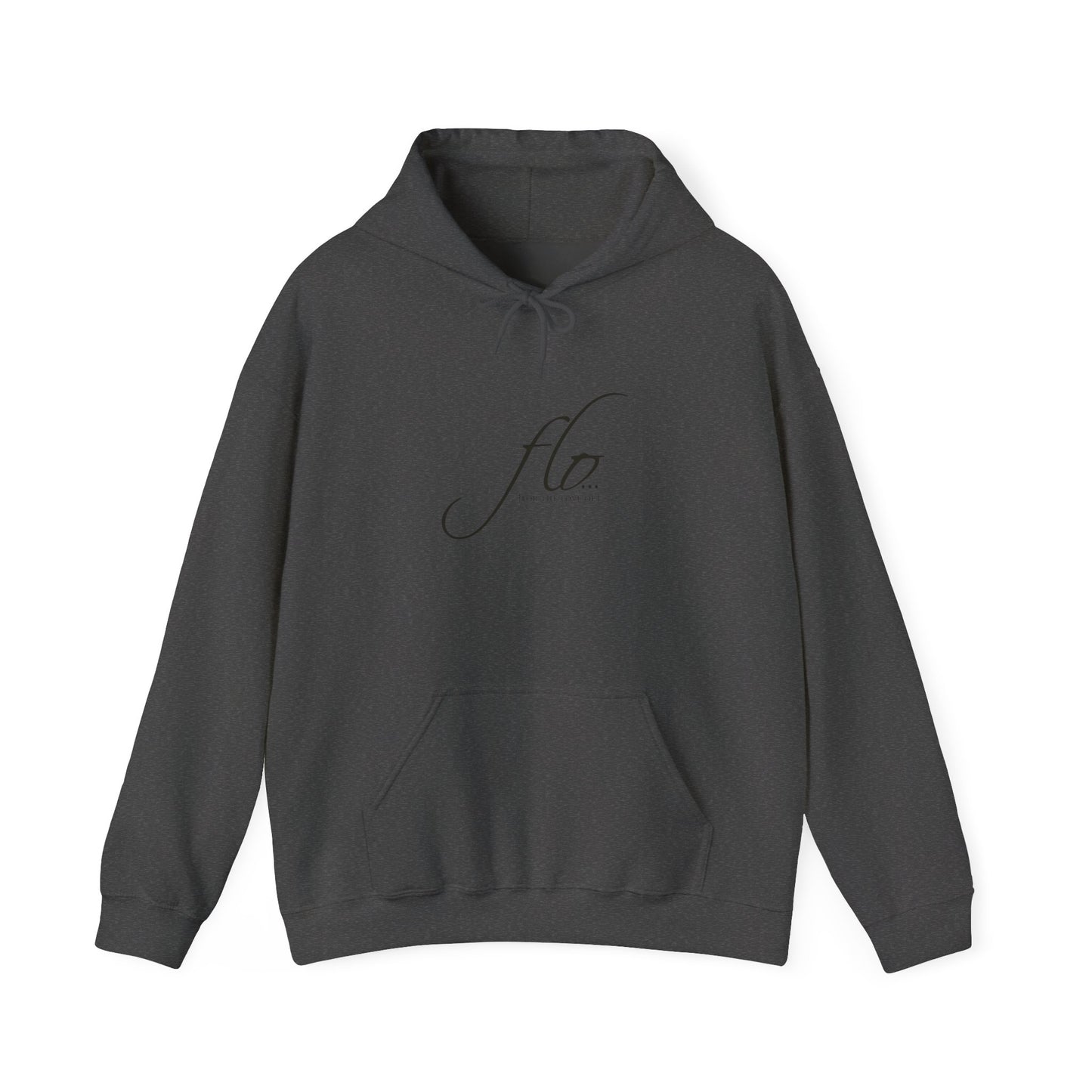 F.L.O. Script Hoodie — Minimalist Script Name Pullover