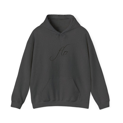 F.L.O. Script Hoodie — Minimalist Script Name Pullover