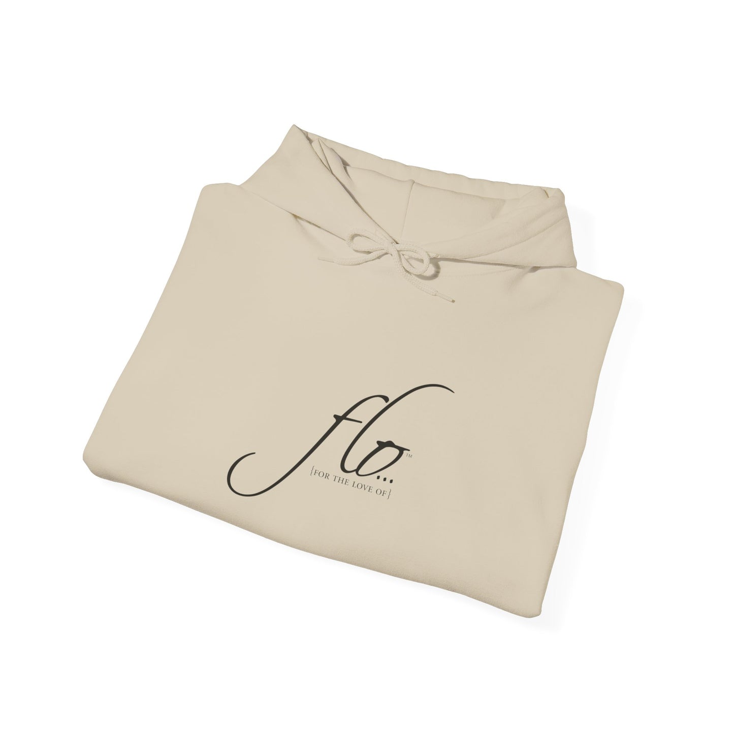F.L.O. Script Hoodie — Minimalist Script Name Pullover