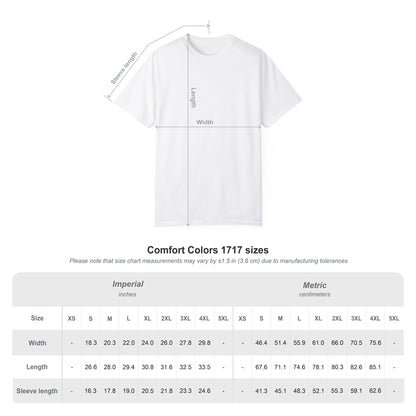 F.L.O. Low Key High Vibration Vintage 45 Tee — Garment-Dyed