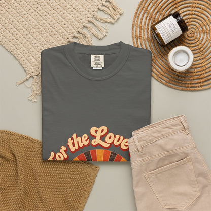 F.L.O. For the Love Of… Vintage Sunburst Tee — Garment-Dyed