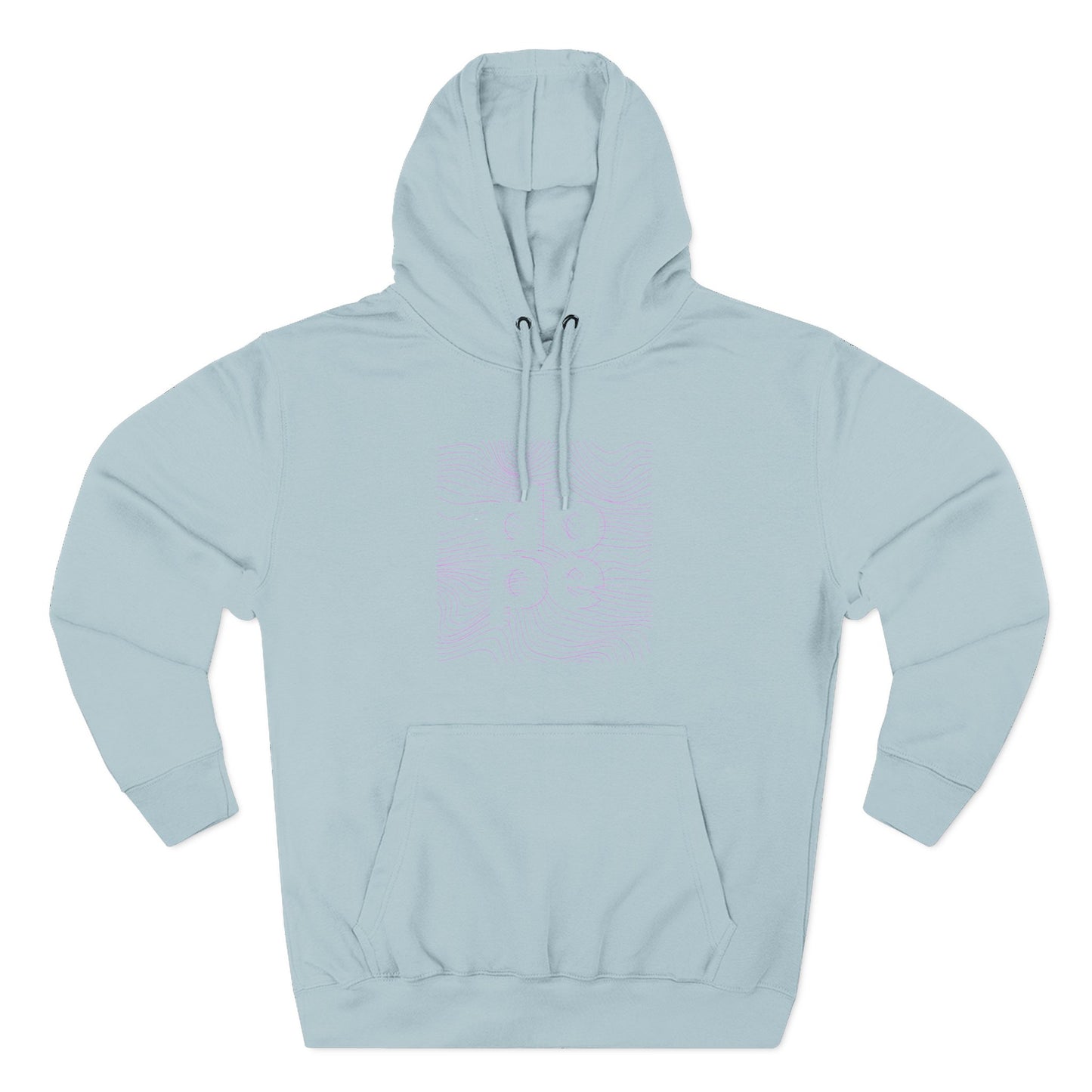 F.L.O. Classic White Hoodie — Cozy Fleece Pullover