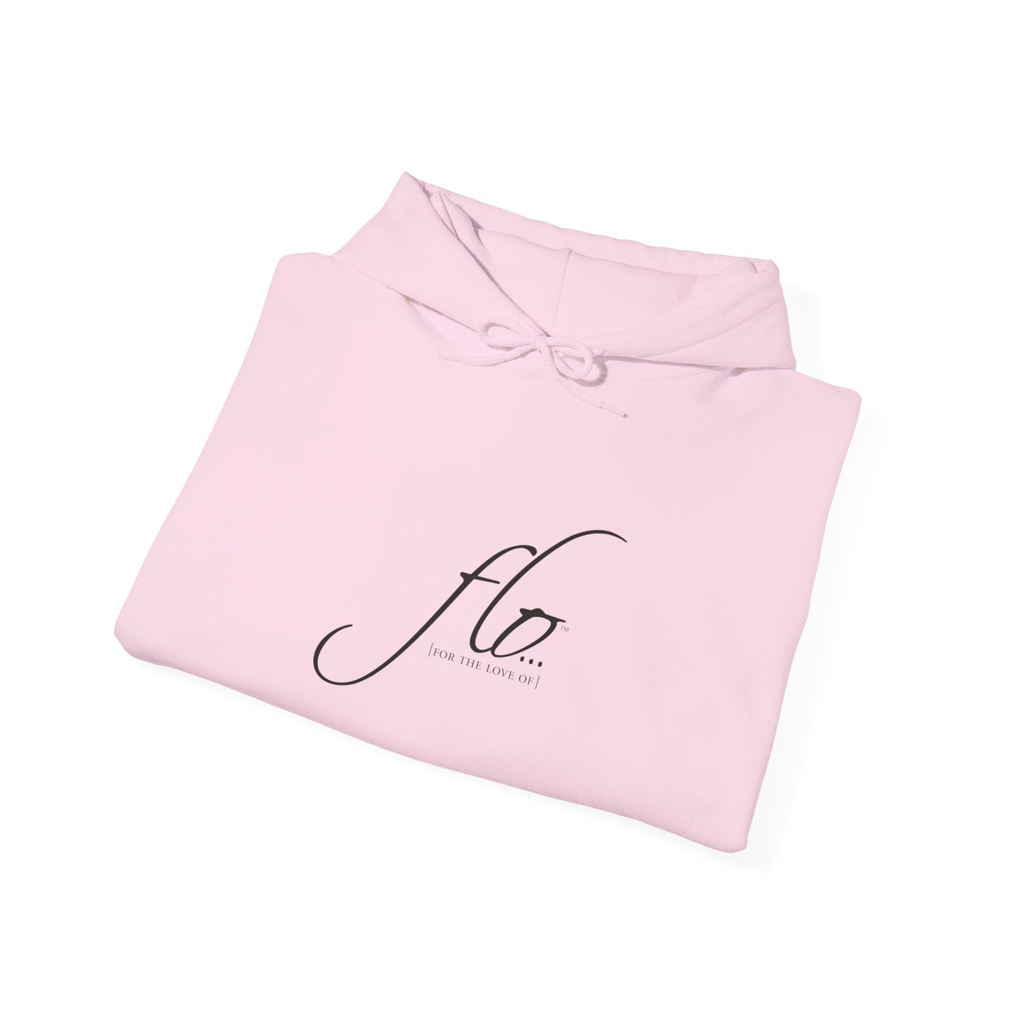F.L.O. Script Hoodie — Minimalist Script Name Pullover