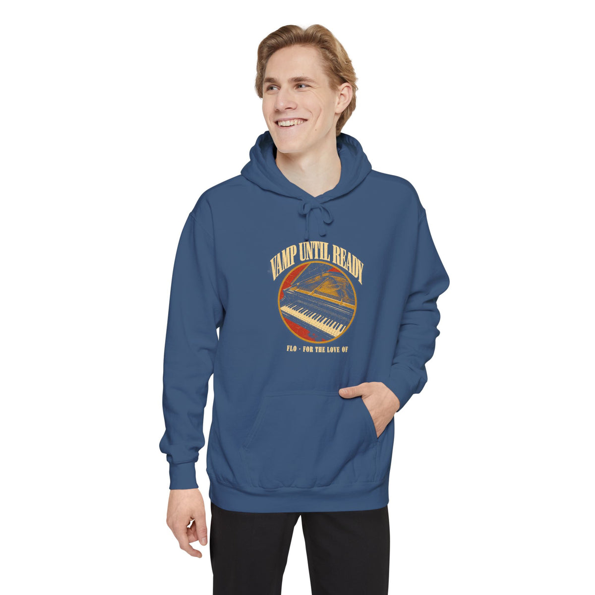 F.L.O. Vamp Until Ready Vintage Hoodie — Garment-Dyed
