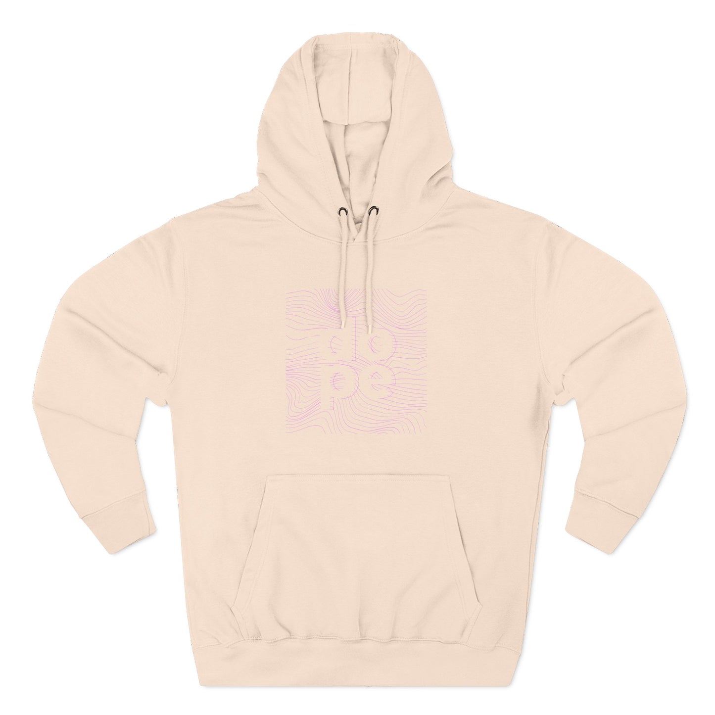 F.L.O. Classic White Hoodie — Cozy Fleece Pullover