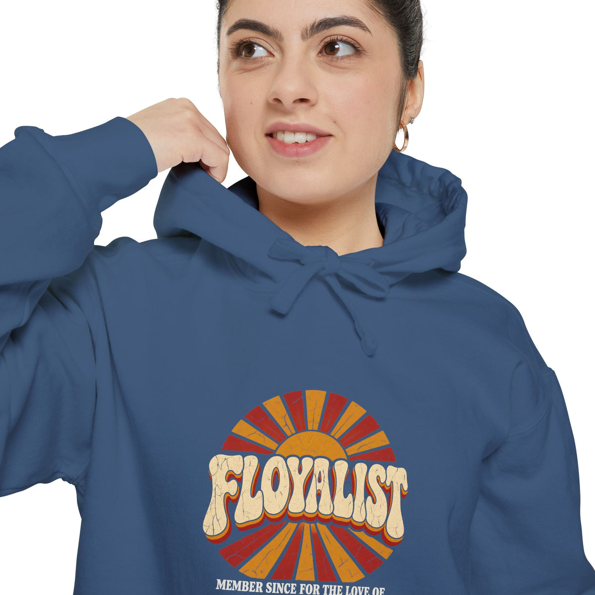 F.L.O. Floyalist Vintage Hoodie — Garment-Dyed