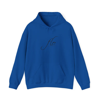 F.L.O. Script Hoodie — Minimalist Script Name Pullover