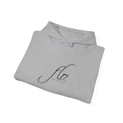 F.L.O. Script Hoodie — Minimalist Script Name Pullover