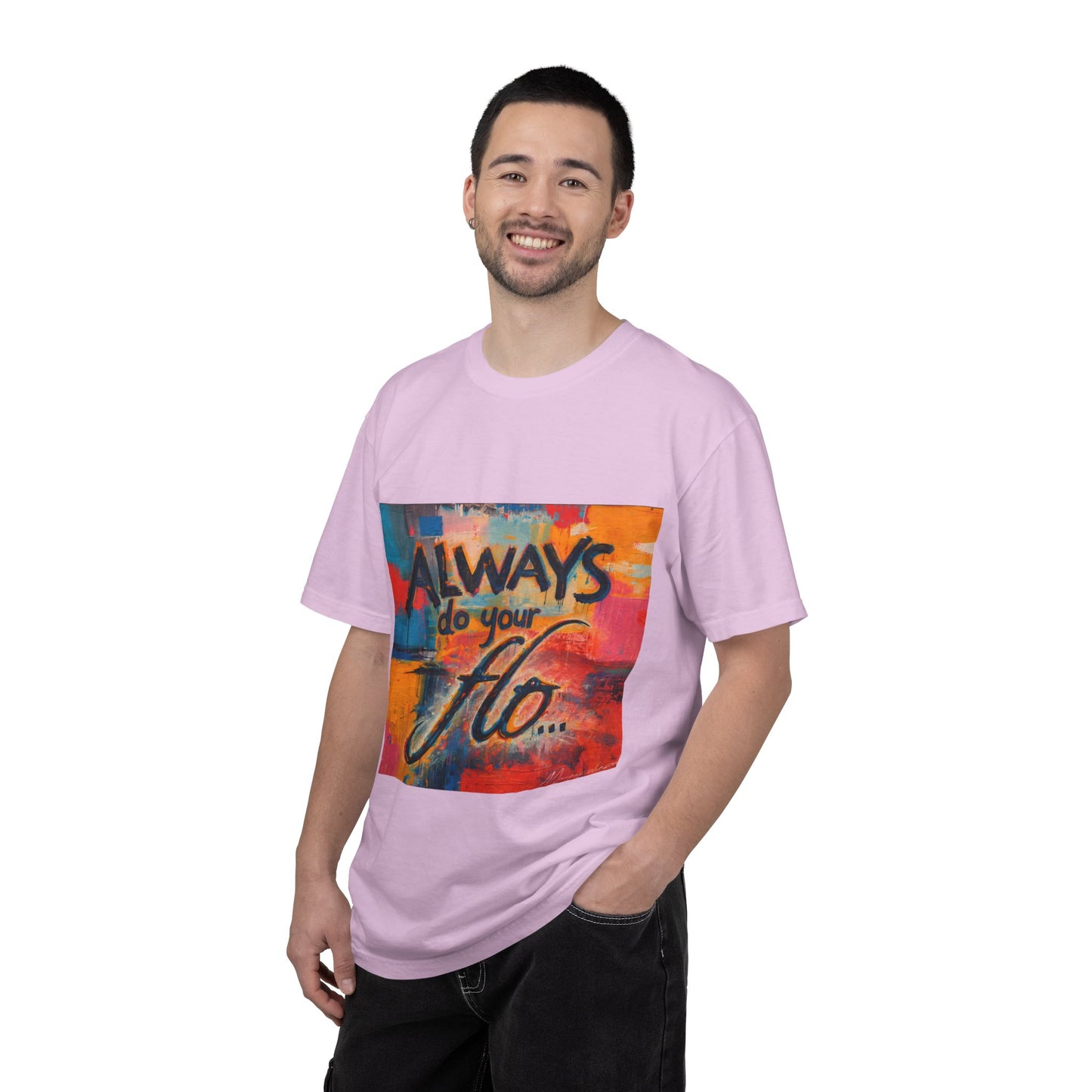 F.L.O. T-Shirt — Colorful Inspirational Graphic Tee