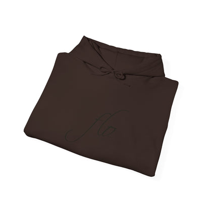 F.L.O. Script Hoodie — Minimalist Script Name Pullover