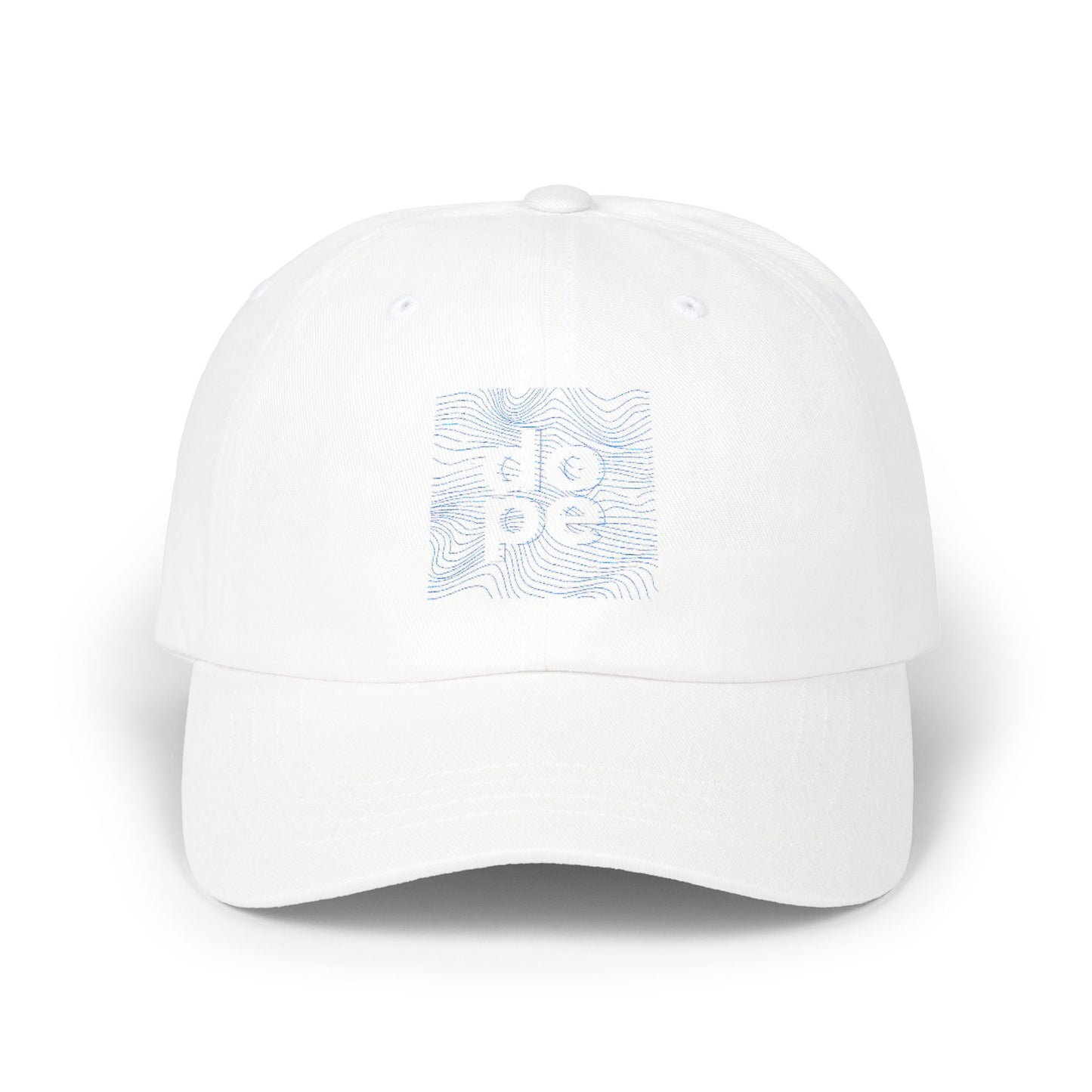 F.L.O. Classic Dad Cap — Floral 'SOS' Embroidered Baseball Hat