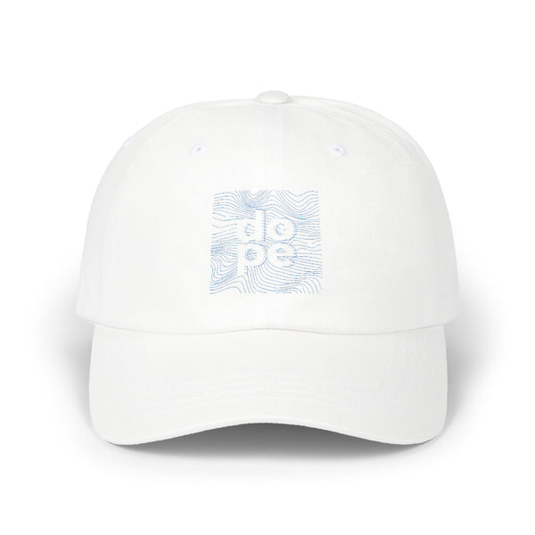 Classic Dad Cap — Floral 'SOS' Embroidered Baseball Hat