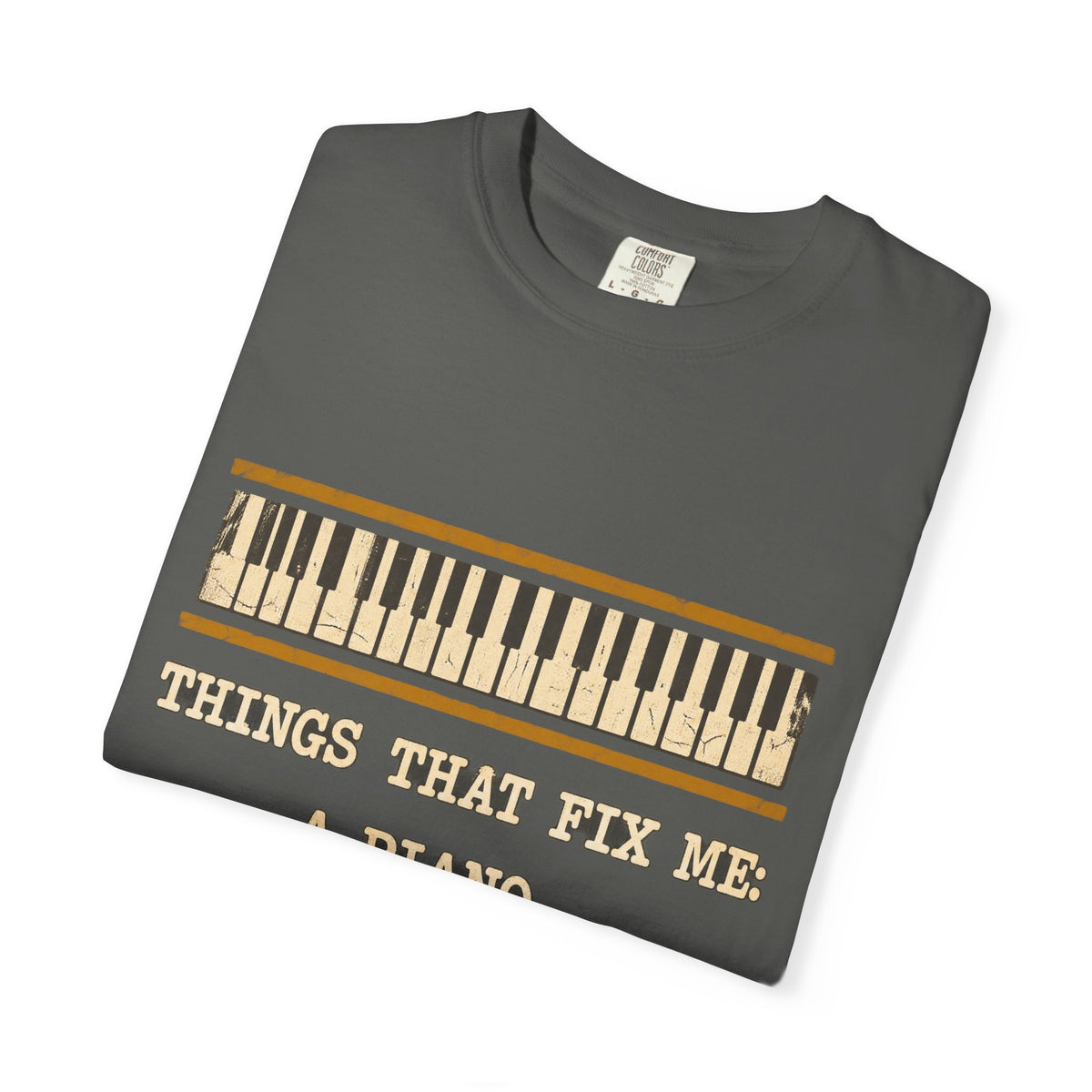 F.L.O. Things That Fix Me Vintage Tee — Garment-Dyed
