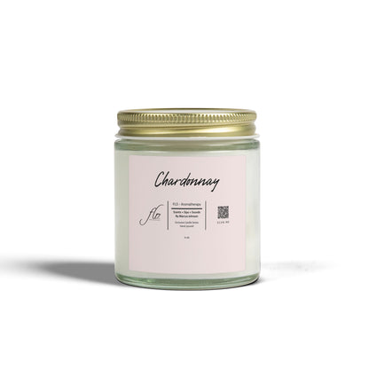 F.L.O. Chardonnay Mini Candle (4 oz) – For the Love Of… Smooth Evenings