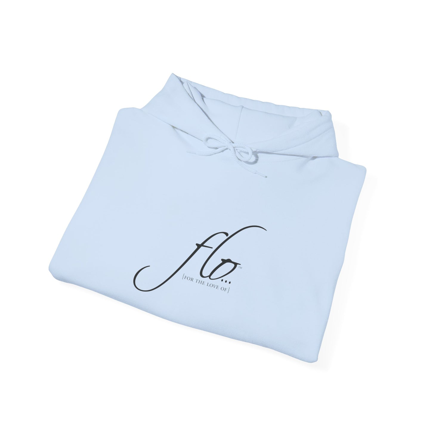 F.L.O. Script Hoodie — Minimalist Script Name Pullover