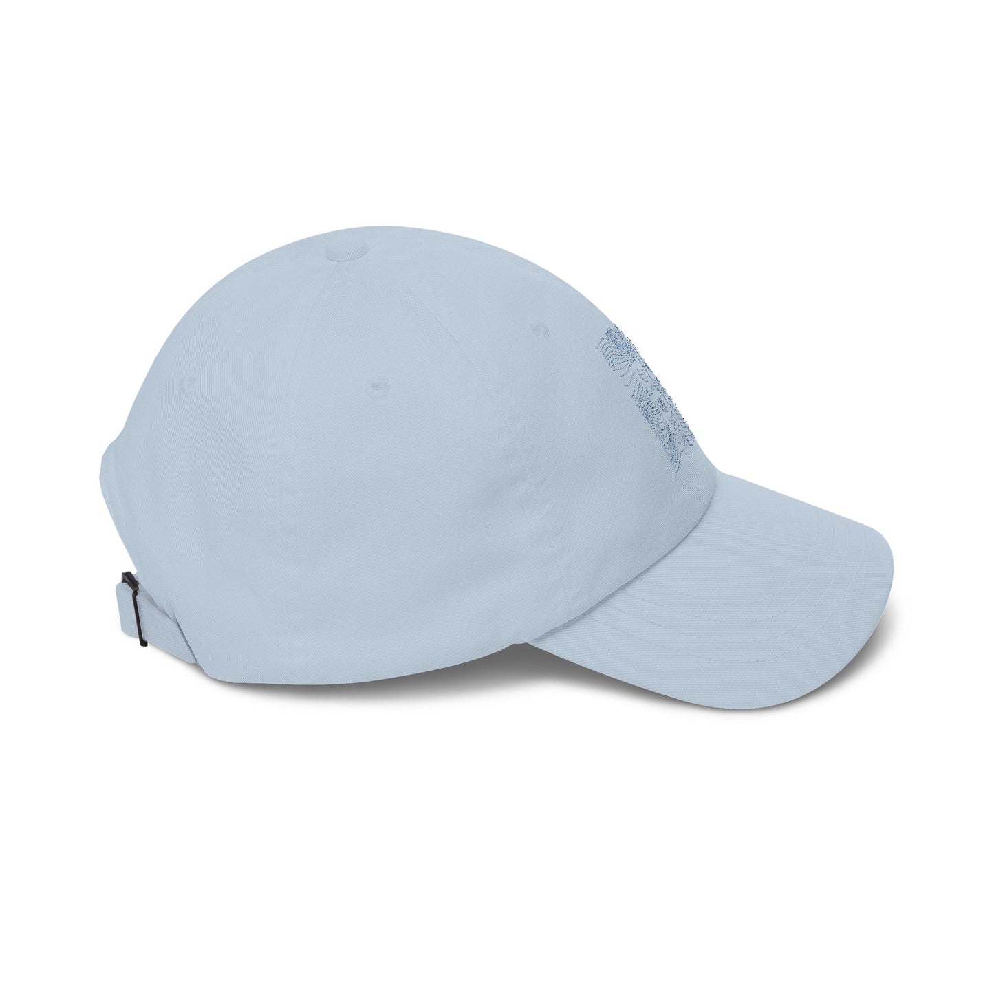 F.L.O. Classic Dad Cap — Floral 'SOS' Embroidered Baseball Hat
