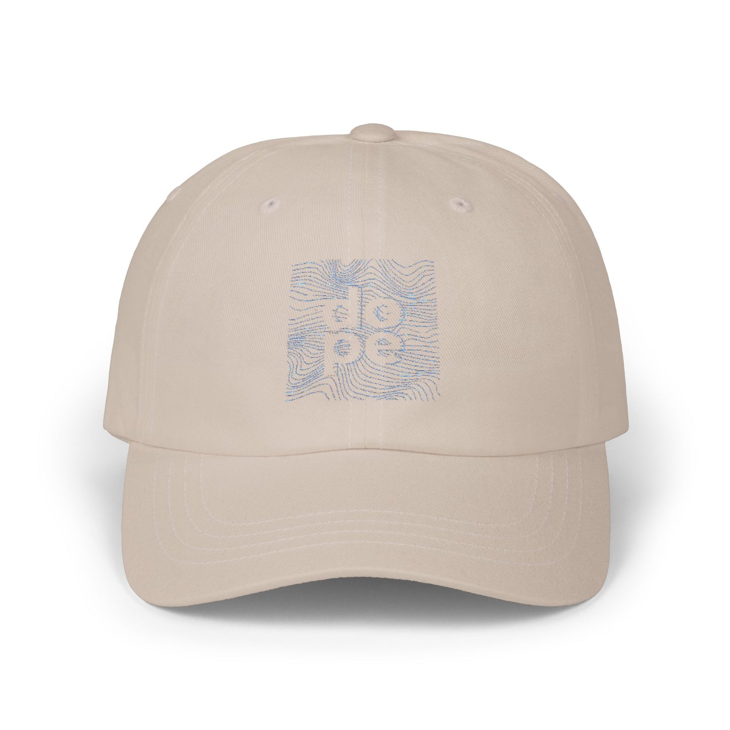 F.L.O. Classic Dad Cap — Floral 'SOS' Embroidered Baseball Hat