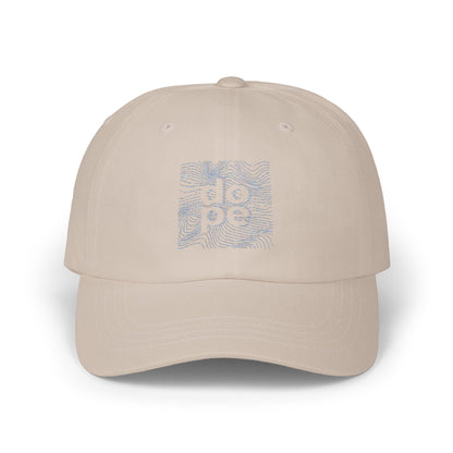 F.L.O. Classic Dad Cap — Floral 'SOS' Embroidered Baseball Hat