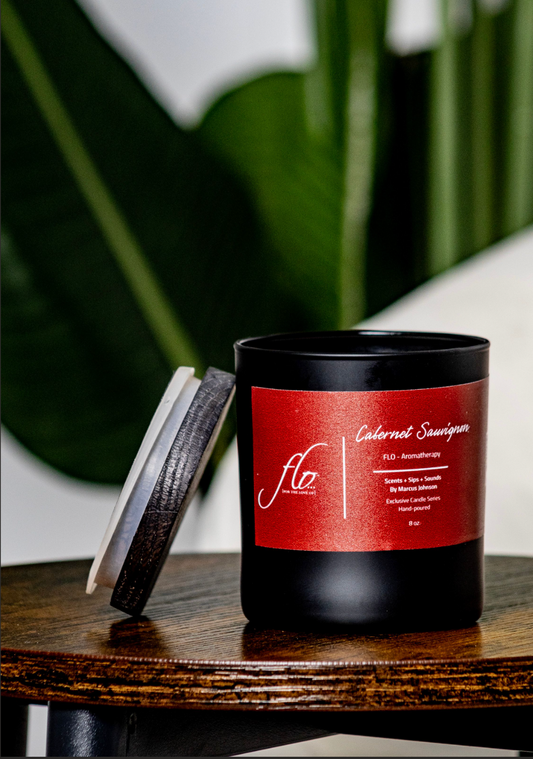 FLO Cabernet Candle – For the Love Of… Deep Nights